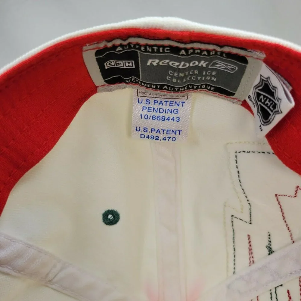 Brian Rolston Autographed Minnesota Wild Hat Reebok Center Ice Fitted White XS